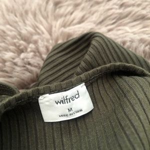 Wilfred green bodysuit